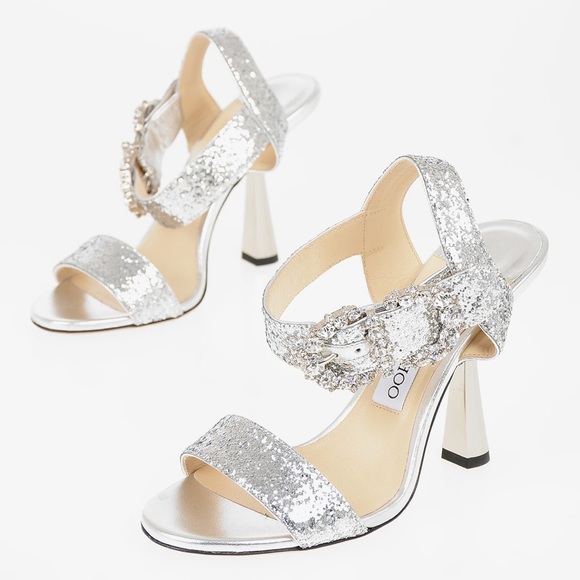 Jimmy Choo Sereno 100mm sandals Size 40 - Picture 7 of 14